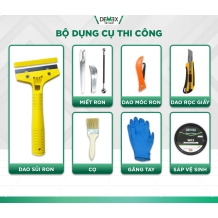 DỤNG CỤ THI CÔNG KEO CHÀ RON, KEO DÁN GẠCH