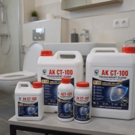 AK CT 100: SƠN PHỦ BÓNG CHỐNG THẤM TRONG SUỐT TRONG NHÀ VÀ NGOÀI TRỜI