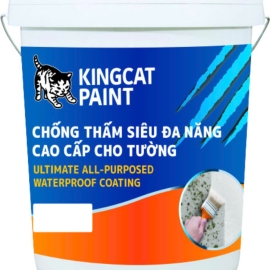 KINGCAT V1-680: SƠN PHỦ CHỐNG THẤM SIÊU ĐA NĂNG CAO CẤP CHO TƯỜNG (NHIỀU MÀU LỰA CHỌN)
