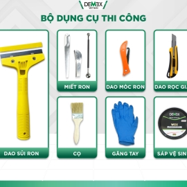 DỤNG CỤ THI CÔNG KEO CHÀ RON, KEO DÁN GẠCH