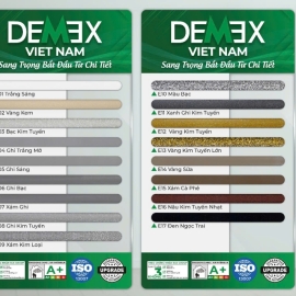 KEO CHÀ RON DEMEX DÒNG BÓNG CAO CẤP - EPOXY TILE GROUTS