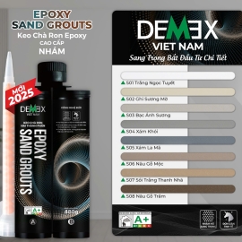 KEO CHÀ RON DEMEX DÒNG NHÁM CAO CẤP - EPOXY SAND GROUT