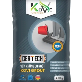 KOVI GROUT M60: VỮA RÓT TRỘN SẴN GỐC XI MĂNG, KHÔNG CO NGÓT