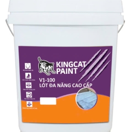 KINGCAT V1-100: SƠN LÓT CHỐNG THẤM ĐA NĂNG CAO CẤP CHO TƯỜNG, SÀN...GẠCH