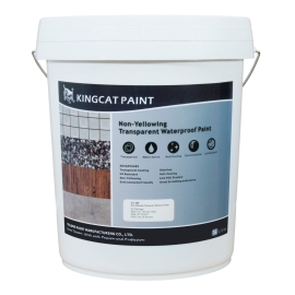 Kingcat V1-107:  Sơn Chống Thấm Trong Suốt Tạo Màng, Không vàng bề mặt (Cho gạch, đá, ngói..)
