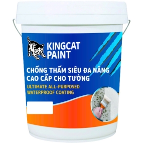 KINGCAT V1-680: SƠN PHỦ CHỐNG THẤM SIÊU ĐA NĂNG CAO CẤP CHO TƯỜNG (NHIỀU MÀU LỰA CHỌN)