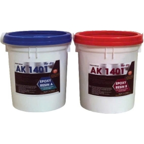 AK 1401: KEO EPOXY TRÁM LẤP ĐƯỜNG NỨT (A + B) 