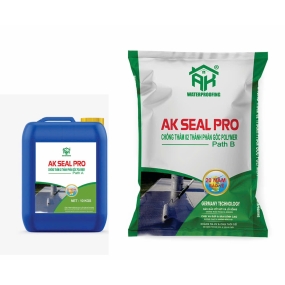 AK SEAL PRO - Chống Thấm Gốc Xi Măng 2 Thành Phần (Bộ 35Kg)