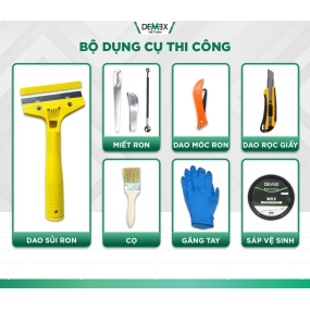 DỤNG CỤ THI CÔNG KEO CHÀ RON, KEO DÁN GẠCH